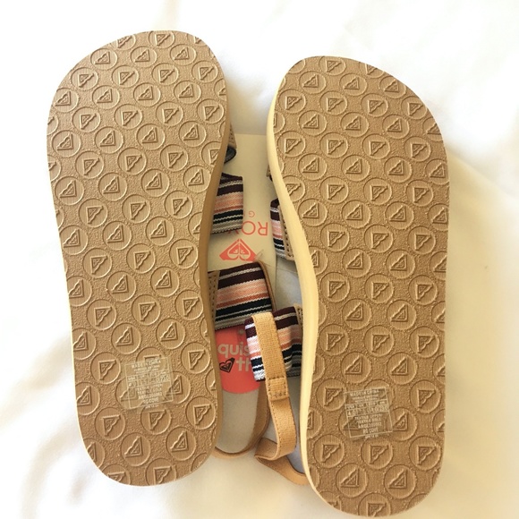 Roxy Striped Sandals Girl 4 - Picture 3 of 3